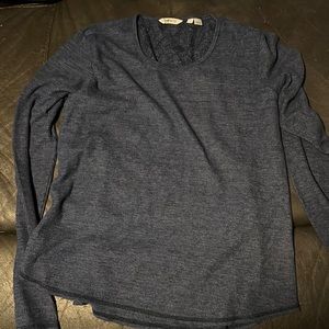 Blue long sleeve shirt